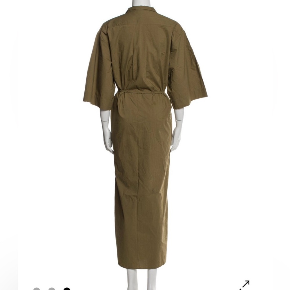 Frame Denim Khaki Maxi Dress